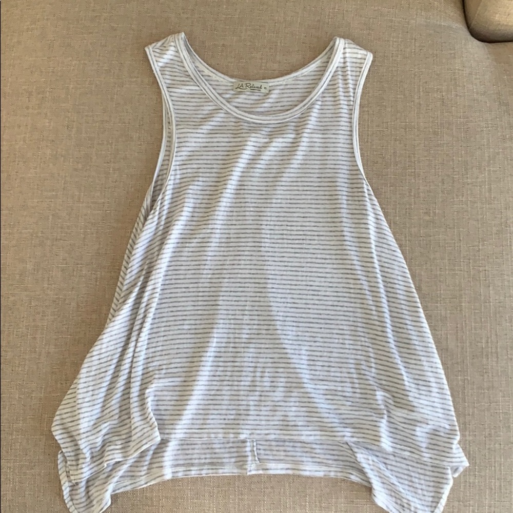 Striped tank top